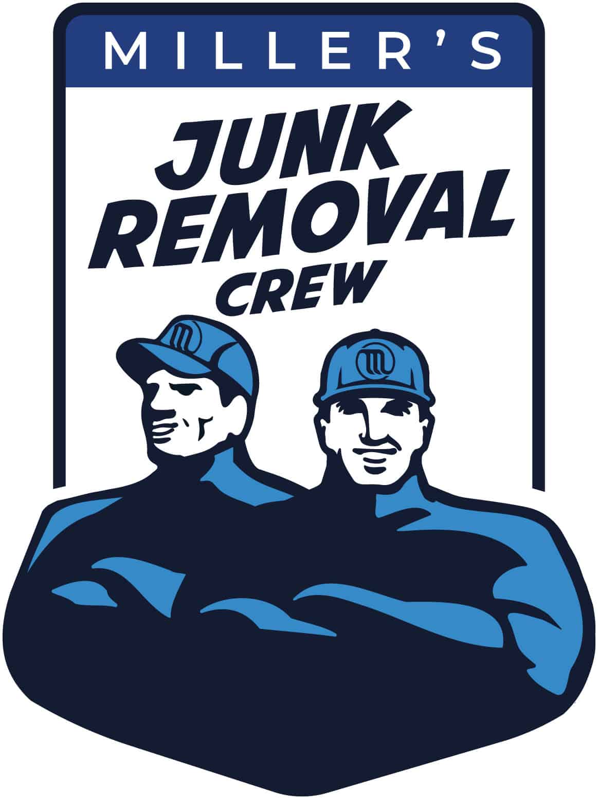 Millers Junk Removal Crew Logo