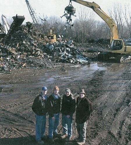 miller-scrap-history Miller Scrap History - Historic On-Site Photo